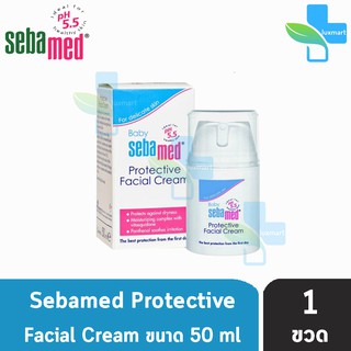 ภาพหน้าปกสินค้าSebamed Baby Protective Facial Cream 50ml ซีบาเมด ครีมบำรุงผิวเด็ก ครีมบำรุง ป้องกันไม่ให้ผิวแห้ง [1 ขวด] ที่เกี่ยวข้อง