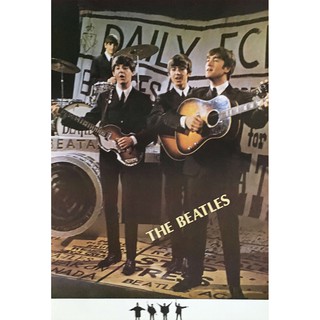 โปสเตอร์ รูปถ่าย วง ดนตรี 4เต่าทอง The Beatles (1960-70) POSTER 20"x30" Inch British Pop Rock MUSIC Photo Vintage V16