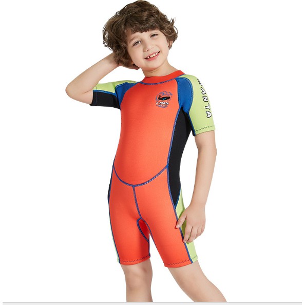 แมนๆ-ชุดว่ายน้ำ-bodysuit-ควบคุมอุณหภูมิเด็กชาย-ชุดว่ายน้ำเด็กชาย