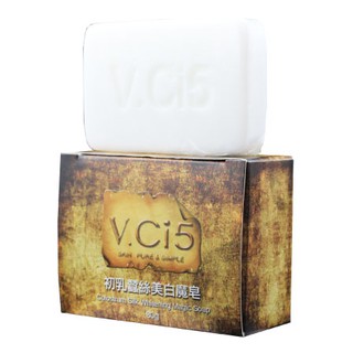 V.Ci5 Colostrum Silk Whitening Magic Soap สบู่ทำความสะอาดผิวหน้า