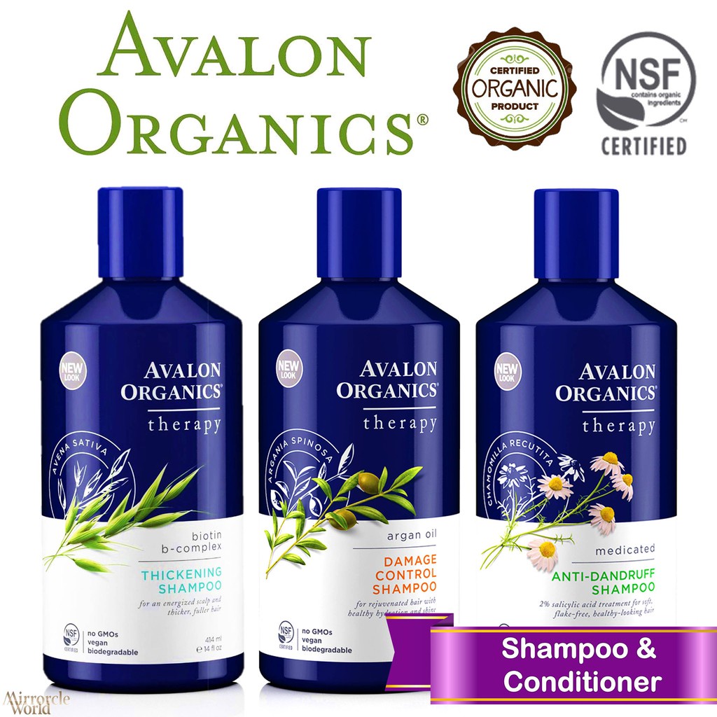 พร้อมส่ง-avalon-organics-thickening-shampoo-biotin-b-complex-therapy-14-fl-oz-414-ml