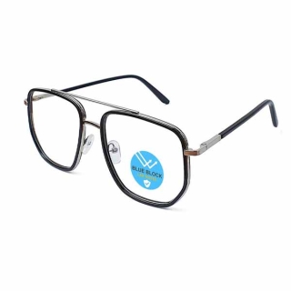 [ใส่โค้ด HAPP20JUL ลด 20] ALP Computer Glasses แว่นกรองแสง คอมพิวเตอร์ สไตล์ Gucci แถมกล่องและผ้าเช็ดเลนส์ รุ่น BB0034 กรองแสงสีฟ้า Blue Light Block กันรังสีUV,UVA,UVB
