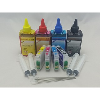 ตลับหมึกเติม Epson  T11,T13,TX121,TX111/TX220/TX200/CX5500/CX8300 ตลับเบอร์ T0731-T0734