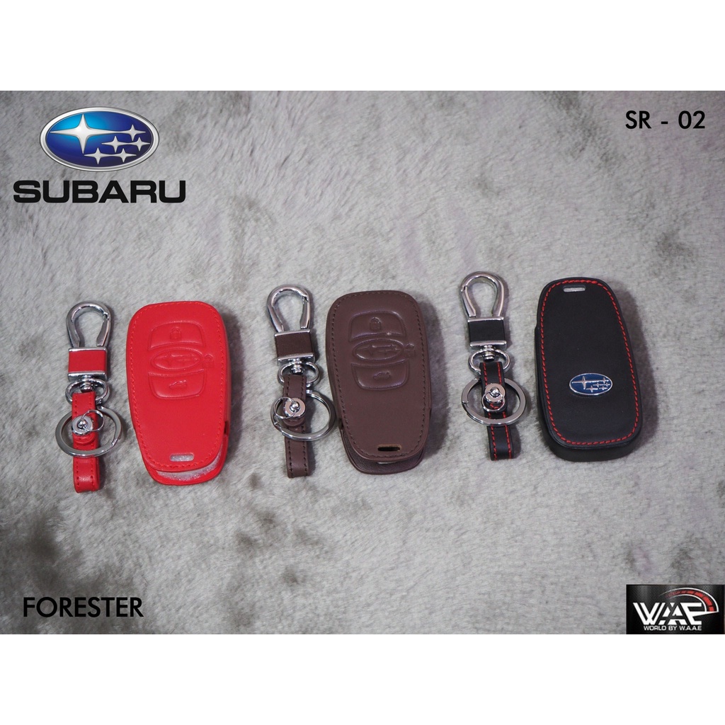ภาพหน้าปกสินค้าซองหนังกุญแจรถ SUBARU XV, Forester, BRZ จากร้าน world.car.accessories บน Shopee