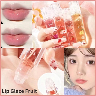 สินค้า 【Lip Glaze Fruit】ลิปสติก ลิปกลอส เพิ่มความชุ่มชื้น ติดทนนาน