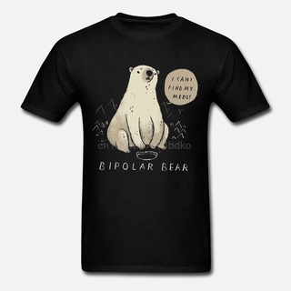 เสื้อยืดผ้าฝ้ายพิมพ์ลายขายดี คอตต้อนคอกลมขายดี เสื้อยืดลําลอง แขนสั้น พิมพ์ลายหมีขั้วโลก คลาสสิก สําหรับผู้ชาย ODfabp29A
