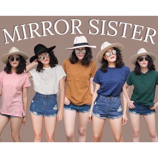 Code : Mirr00 เสื้อยืดทรงสวย เสื้อผ้าเนื้อดี งานป้าย mirrorsister