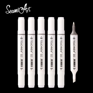 ภาพหน้าปกสินค้าSeamiArt 1pc 0# Colorless Blender Marker Pen for Anime Manga Design Painting Supplies ที่เกี่ยวข้อง