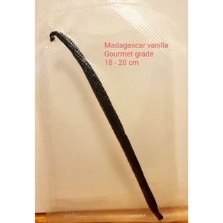ภาพขนาดย่อของสินค้าฝักวนิลาเกรด A พันธุ์ Madagascar ฝักอวบฉ่ำ หอมฟุ้งมากๆ Gourmet Grade Madagascar Vanilla Beans