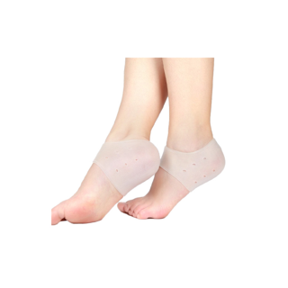 โปรโมชั่น Flash Sale : ซิลิโคนรองส้นเท้า ใส่ได้ทั้งชายหญิง ซิลิโคนถนอมส้นเท้า แก้ปวดส้นเท้า รองช้ำ ส้นเท้าแตก Silicone Heels Cover