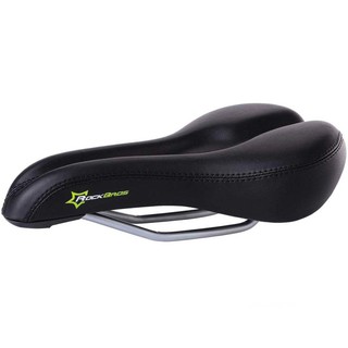 Rockbros เบาะจักรยาน Road Mountain MTB Gel Comfort Saddle Bike Bicycle Cycling Seat Cushion Pad (Black)