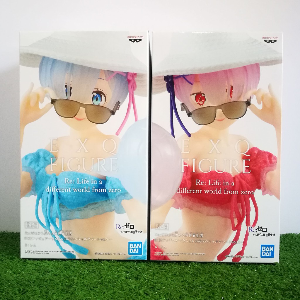 Banpresto Re:Zero Starting Life in Another World Exq Figure Ram And Rem Special Assort Vol.2 - A Rem Figure blue