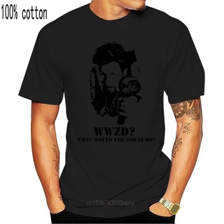 Tee เสื้อวินเทจชาย - เสื้อยืดผู้ชายปี 2022 WWZD The Zohan จะทําอะไรอดัม แซนด์เลอร์ เสื้อยืดแขนสั้น