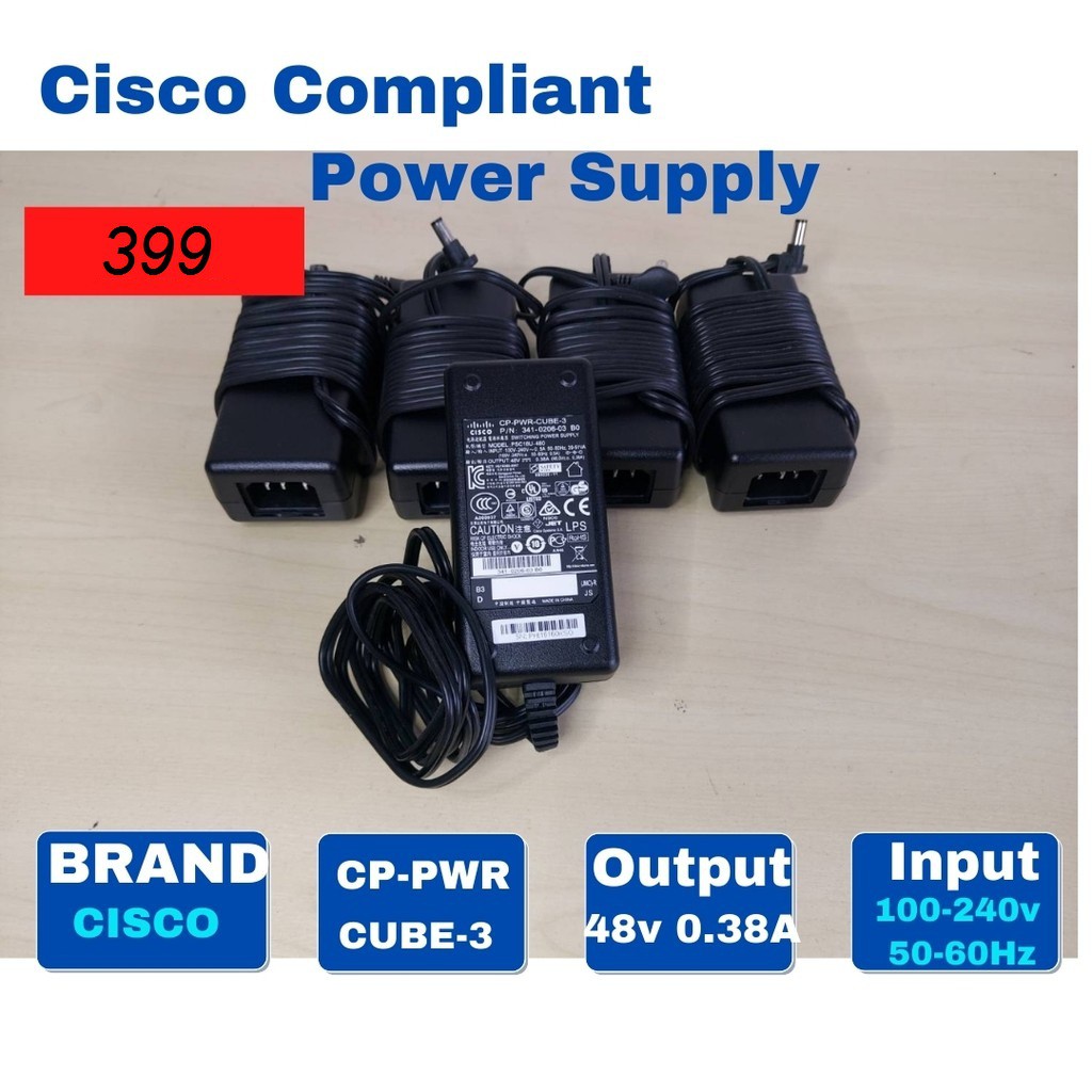 Cisco Compliant Power Supply (CP-PWR-CUBE-3) มือสอง | Shopee Thailand