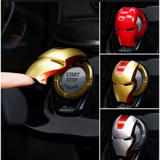 ฝาครอบปุ่มสตาร์ท ไอรอนแมน ปุ่มสตาร์ทรถ ironman push start engine start