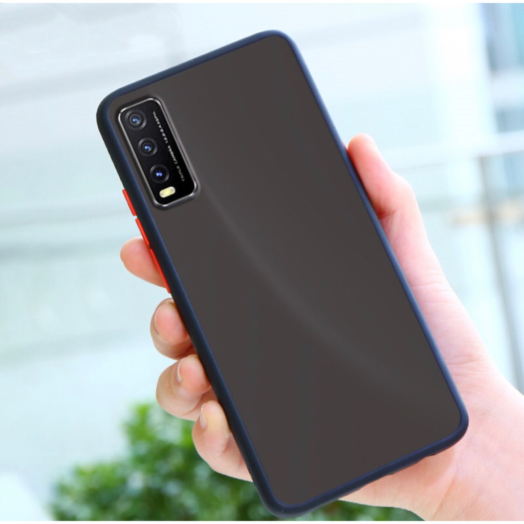 ส่งจากไทย-case-huawei-y7a-เคสกันกระแทก-ปุ่มสีผิวด้าน-ขอบนิ่มหลังแข็ง-เคสโทรศัพท์-huawei-y7a-พร้อมส่ง