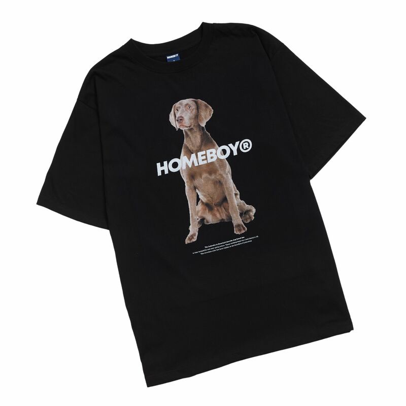 เสื้อยืดใหม่homeboy-เสื้อยืดผู้ชายลาย-labradors-3xl