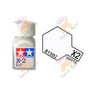 ภาพหน้าปกสินค้าสีสูตรน้ำมัน Tamiya Enamel X2 White 10ml ซึ่งคุณอาจชอบสินค้านี้