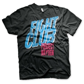 เสื้อยืด พิมพ์ลาย Ly Licensed Fight Club สําหรับผู้ชาย