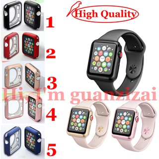 ภาพหน้าปกสินค้าเคสซิลิโคน tpu สําหรับ watch 5/4/3/2/1 38 มม./42 มม. ที่เกี่ยวข้อง