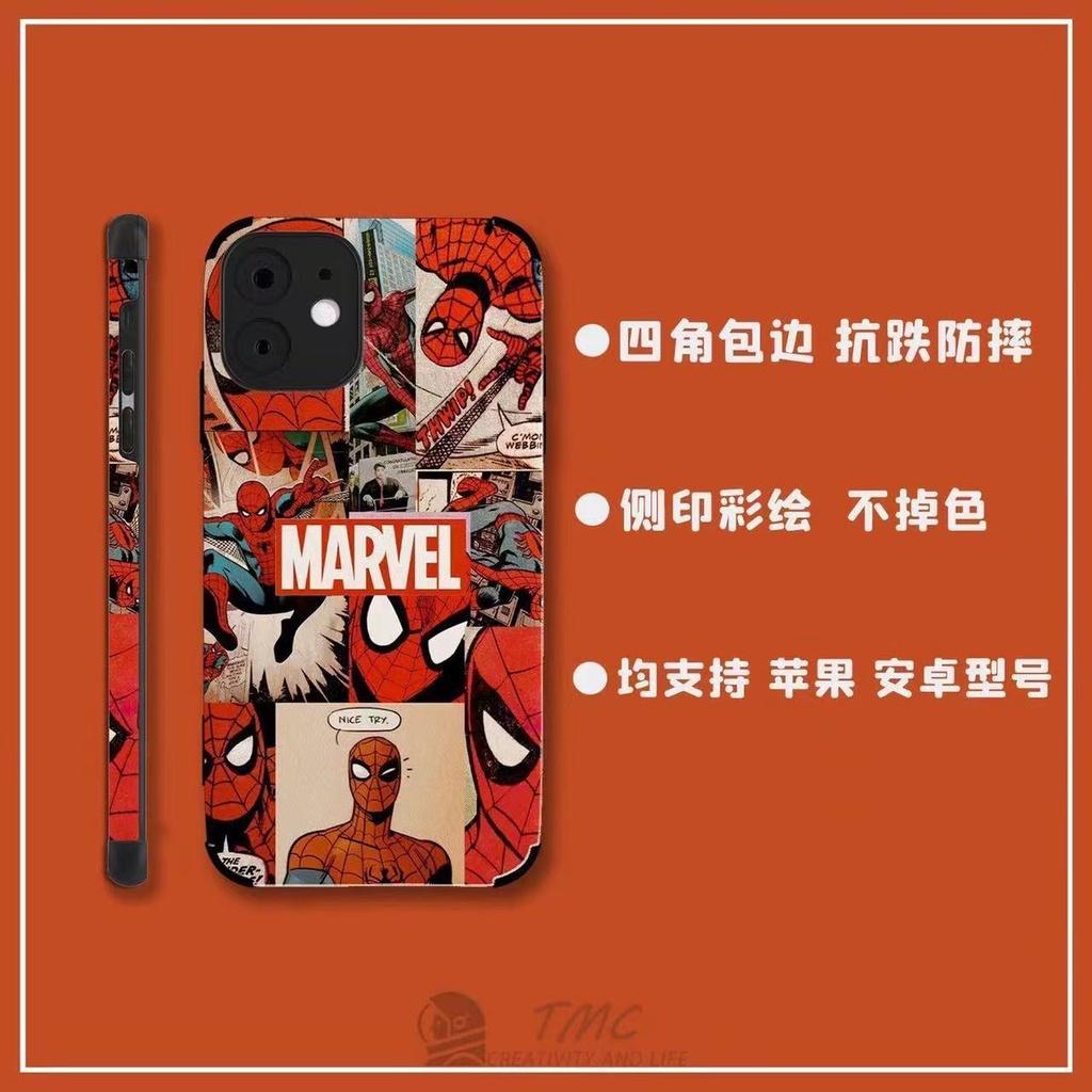 เคสโทรศัพท์มือถือ-กันกระแทก-ลายสไปเดอร์แมน-ลิ้นจี่-สําหรับ-oppo-a5-a9-2020-f9-a91-reno3-a52-a92-a72-4g-a92s-f11-reno4z-a72-a53-5g-a53-a32-a33-reno-2f-a83-a93-a54-a74-a55-a56-a53s-a95-a94