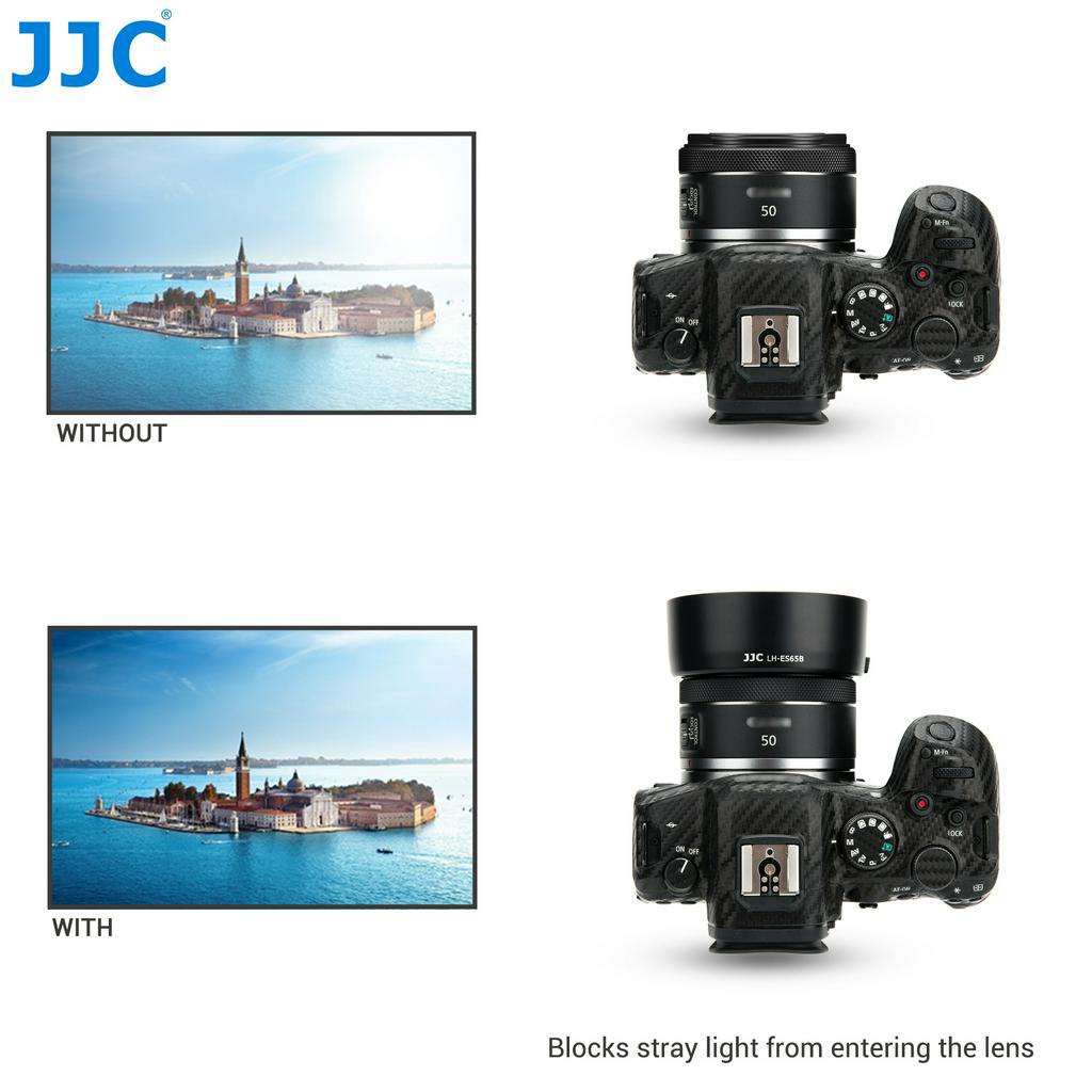 ภาพสินค้าJjc ฮู้ดเลนส์กล้อง Canon Rf 50 มม . F1 . 8 Stm สําหรับ Eos R6 Ra Rp R5 C70 จากร้าน ldshop.th บน Shopee ภาพที่ 6