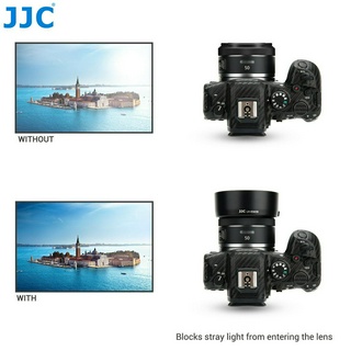 ภาพขนาดย่อของภาพหน้าปกสินค้าJjc ฮู้ดเลนส์กล้อง Canon Rf 50 มม . F1 . 8 Stm สําหรับ Eos R6 Ra Rp R5 C70 จากร้าน ldshop.th บน Shopee ภาพที่ 6