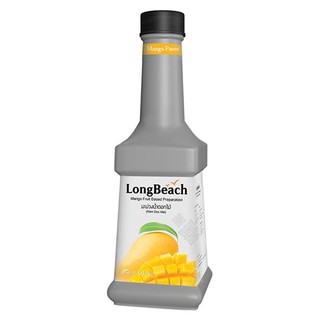 ลองบีชเพียวเร่มะม่วงน้ำดอกไม้ 900 มล. LongBeach Mango 900 ml รหัส 0714