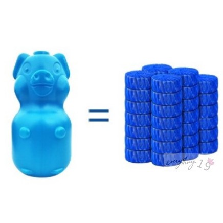 dby641-หมีสีฟ้าดับกลิ่นในชักโครก-หมีสีฟ้าดับกลิ่น-ก้อนดับกลิ่นสีฟ้าในชักโครก-ไม่มีกล่อง-กีวี่บลู