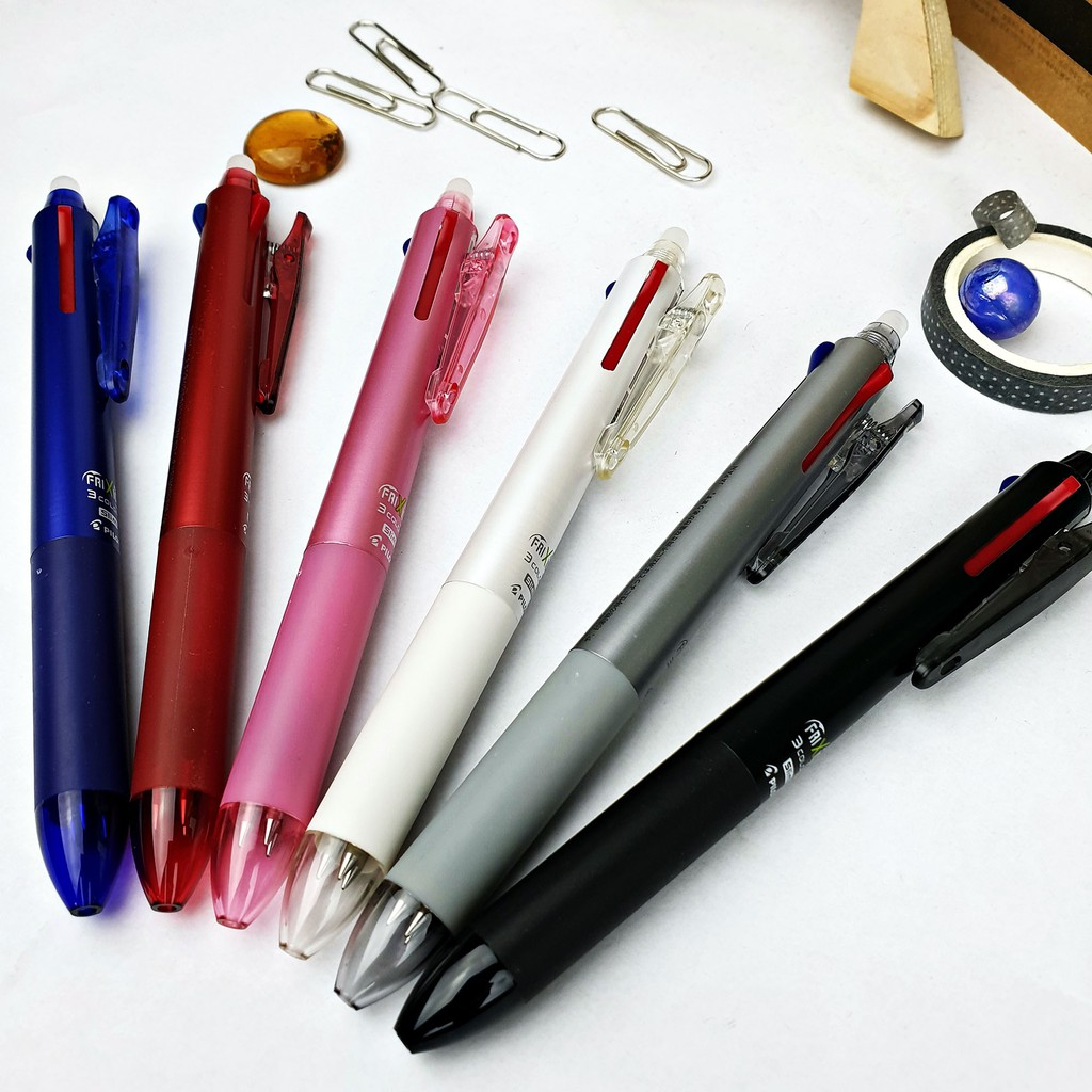 ปากกาเจล-ปากกาลบได้-pilot-frixion-ball-slim-0-5-3-ระบบ-รุ่นใหม่-ของแท้จากญี่ปุ่น