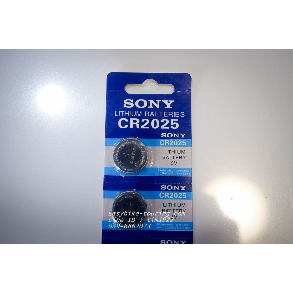 ถ่านกระดุม-sony-cr2025-japan