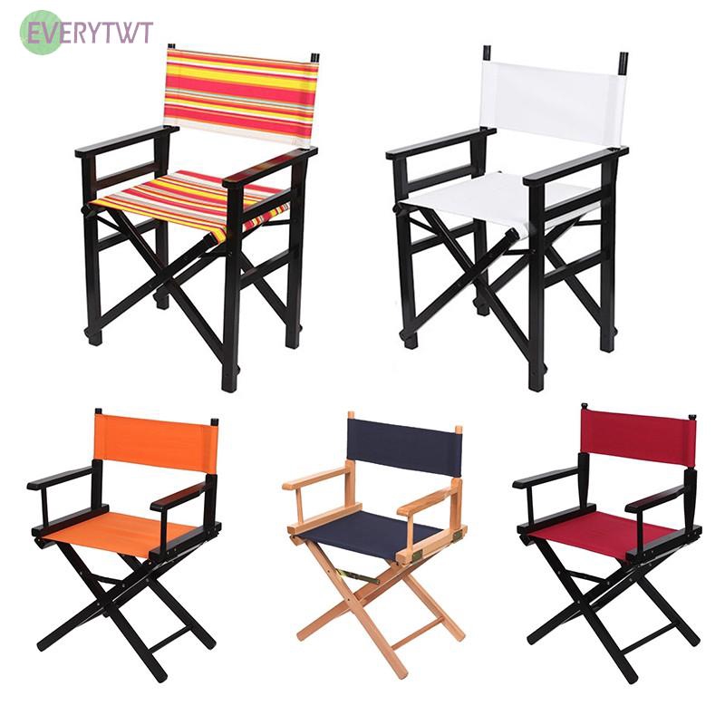 ชุดผ้าหุ้มเก้าอี้-เนื้อผ้าใบ-แบบพับได้-5-สี-only-cover