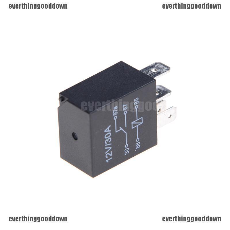 รีเลย์เปลี่ยนรถจักรยานยนต์ Dc 12v 5 Pins 30 A