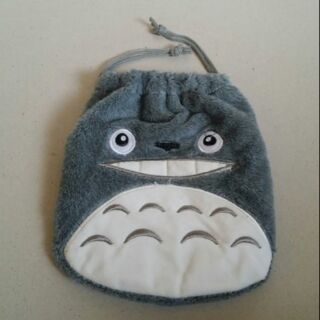 ถุงหูรูด ลาย โตโตโร่ (Totoro) ใส่เครื่องสำอาง ของกระจุ๊กกระจิ๊ก ก็ได้ค่ะ ขนาด 7x8 นิ้ว