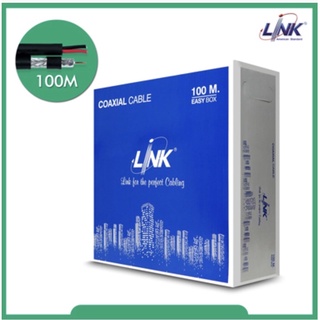 LINK CB-0106AWA-1 RG 6/U Cable Black Jacket W/CCA Power Wire, 95% Shield Advanced Grade 100m./ Easy Box