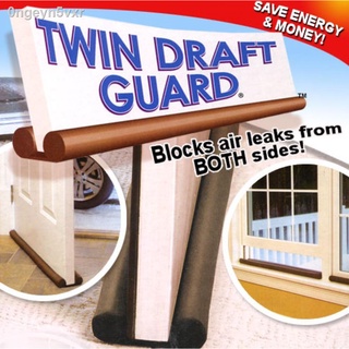 ◙Twin DRAFT GUARD ที่กั้นบานประตูหน้าต่าง กั้นร่องประตู ที่กั้นอากาศและเสียงที่ประตู ที่กั้นช่องประตู กันลม กันฝุ่น