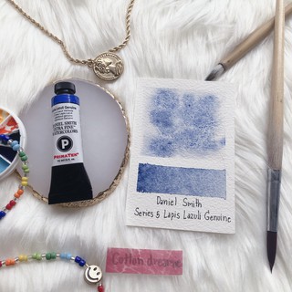 สีน้ำ Daniel Smith เกรดอาร์ตติส Series 5 สี Lapis Lazuli Genuine แบ่งขาย2ml.