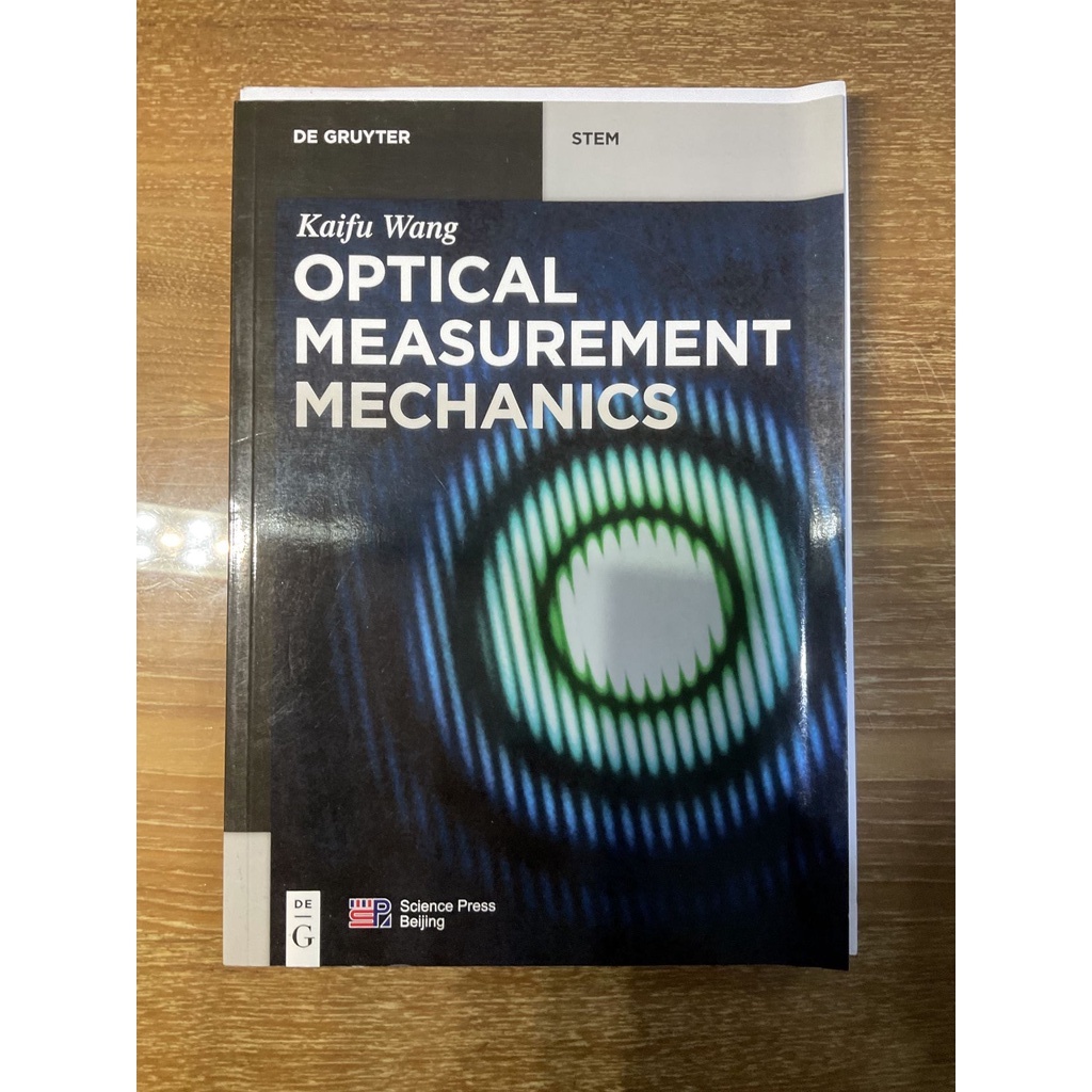 Optical Measurement Mechanics (De Gruyter Textbook) Shopee Thailand