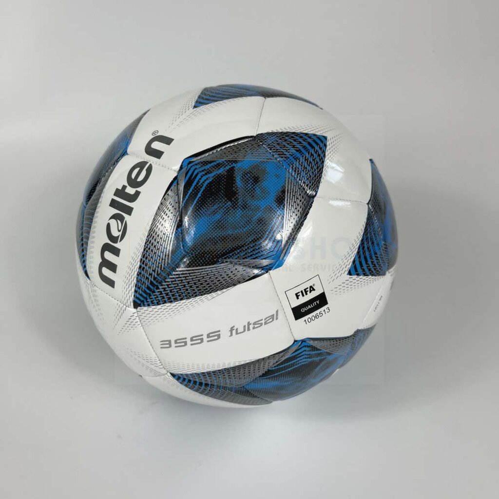 ภาพหน้าปกสินค้าลูกฟุตซอล futsal Molten F9A3555 size futsal มาตรฐาน หนัง PU 100% รุ่นใช้แข่งขัน FIFA PRO รองรับ
