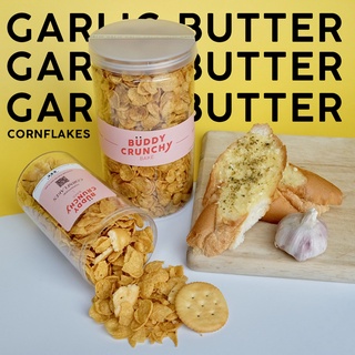 Garlic Butter Cornflakes (คอร์นเฟลกรสเนยกระเทียม) หอม หวานน้อย