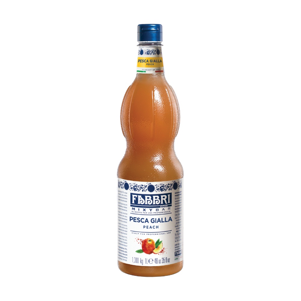 น้ำเชื่อม-fabbri-mixybar-peach-syrup-1000ml-รสพีช