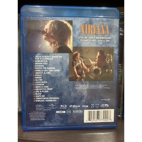 หายาก-blu-ray-คอนเสิร์ต-วง-nirvana-live-at-the-paramount