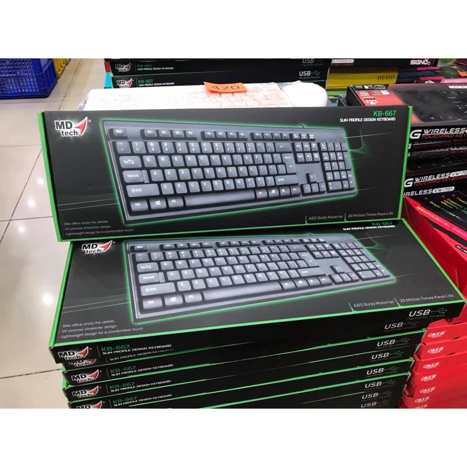 ส่งจากไทย-คีย์บอร์ด-md-tech-kb-667-kb-674-แบบมีสาย-usb-พร้อมส่ง-kb667-kb674-kb-667-kb-674