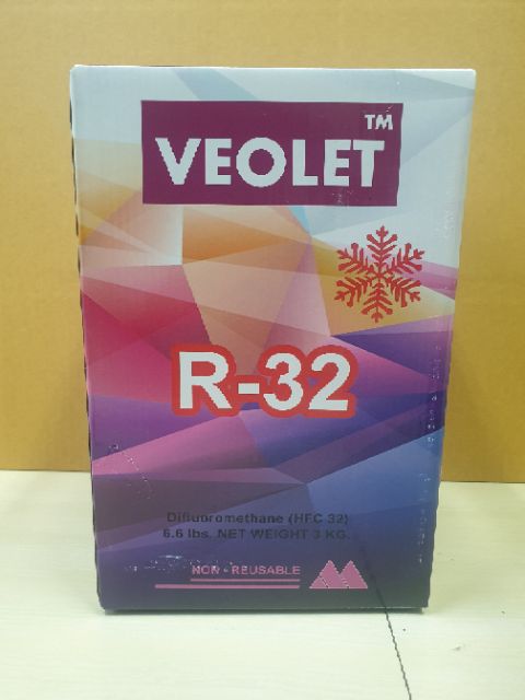 ภาพสินค้าน้ำยา R32 ยี่ห้อ Veolet ขนาด 3 kg จากร้าน expert_air บน Shopee ภาพที่ 2
