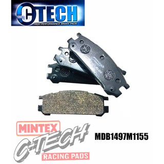 MINTEX C-Tech ผ้าเบรคเกรด Hi Performance ซี่รีย์ M1155 คู่หลัง ซูบารุ SUBARU Impreza 2.0 Turbo