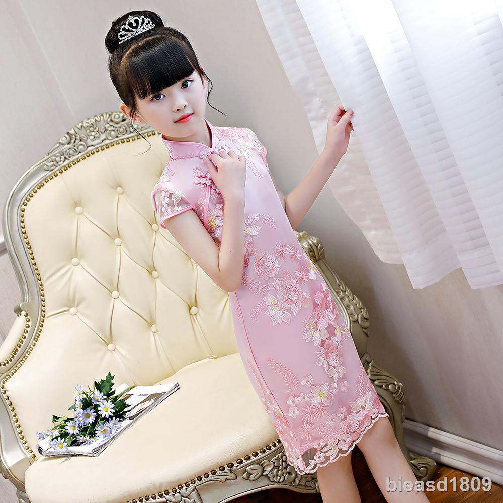 หญิง-cheongsam-ชุดฤดูร้อนเด็กชุด-2021-ใหม่ชุดเจ้าหญิง-guzheng-เครื่องแต่งกายหญิงโบราณเครื่องแต่งกาย-hanfu