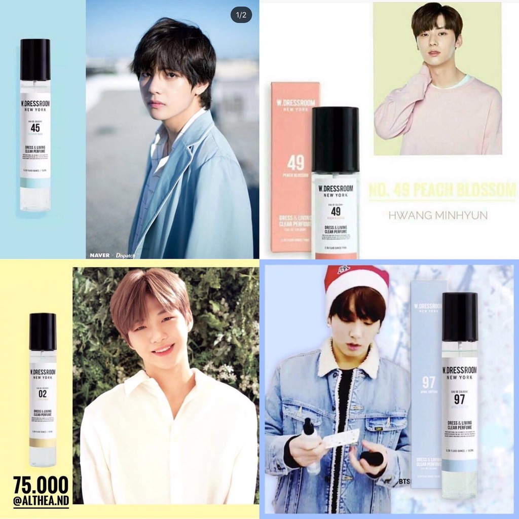 ล็อตเทล้างสต๊อก-ราคาถูกมาก-ของแท้ไม่หลอก-w-dressroom-dress-amp-living-clear-perfume-70mlน้ำหอม