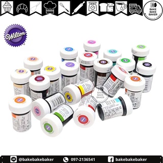 ภาพหน้าปกสินค้าของแท้💯% จากUSA มีสติ๊กเกอร์ USA Wilton Icing Color 1 oz. สีเจลผสมอาหาร ตราวิลตัน ขนาด 1 ออนซ์ ที่เกี่ยวข้อง