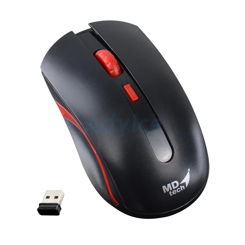 เมาส์ไร้สาย USB MD-TECH รุ่น RF-199 | Shopee Thailand
