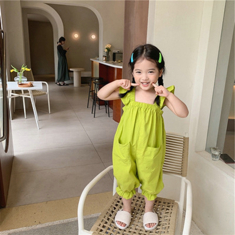 fifi-baby-พร้อมส่ง-ชุดกเด็กผู้หญิงสำหรับอายุ-2-8-ขวบ-ชุดเสื้อคลุมหลวมเด็กผู้หญิง-กางเกงเด็ก-สวมใส่สบาย-ไม่ร้อน